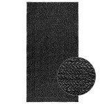vidaXL Covor „ZIZUR” Antracit aspect iuta pentru interior și exterior vidaXL Covor „ZIZUR” Antracit aspect iuta pentru interior și exterior