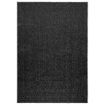 vidaXL Covor „ZIZUR” Antracit aspect iuta pentru interior și exterior vidaXL Covor „ZIZUR” Antracit aspect iuta pentru interior și exterior