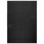 vidaXL Covor „ZIZUR” Antracit aspect iuta pentru interior și exterior vidaXL Covor „ZIZUR” Antracit aspect iuta pentru interior și exterior