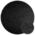 vidaXL Covor „ZIZUR” Antracit aspect iuta pentru interior și exterior vidaXL Covor „ZIZUR” Antracit aspect iuta pentru interior și exterior