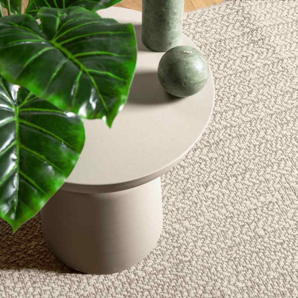 vidaXL Covor „ZIZUR” crem aspect iută pentru interior și exterior