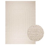 vidaXL Covor „ZIZUR” crem aspect iută pentru interior și exterior vidaXL Covor „ZIZUR” crem aspect iută pentru interior și exterior