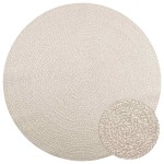 vidaXL Covor „ZIZUR” crem aspect iuta pentru interior și exterior vidaXL Covor „ZIZUR” crem aspect iuta pentru interior și exterior