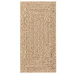 vidaXL Covor ZIZUR aspect iută, 80x250 cm, pentru interior și exterior