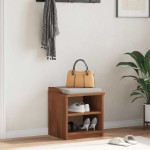 vidaXL Bancă pentru hol „SANDNES” 45x40x50 cm din lemn masiv de pin