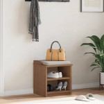 vidaXL Bancă pentru hol „SANDNES” 45x40x50 cm din lemn masiv de pin