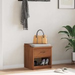 vidaXL Bancă pentru hol „SANDNES” 45x40x50 cm din lemn masiv de pin vidaXL Bancă pentru hol „SANDNES” 45x40x50 cm din lemn masiv de pin
