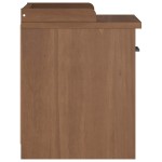 vidaXL Bancă pentru hol „SANDNES” 45x40x50 cm din lemn masiv de pin