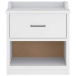 vidaXL Bancă pentru hol „SANDNES” albă 45x40x50 cm, lemn masiv de pin