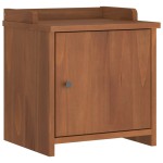 vidaXL Bancă pentru hol „SANDNES” 45x40x50 cm din lemn masiv de pin