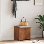 vidaXL Bancă pentru hol „SANDNES” 45x40x50 cm din lemn masiv de pin