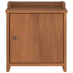 vidaXL Bancă pentru hol „SANDNES” 45x40x50 cm din lemn masiv de pin