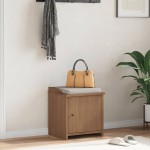 vidaXL Bancă pentru hol „SANDNES” 45x40x50 cm din lemn masiv de pin