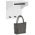vidaXL Suport pentru haine "SANDNES" alb 43x30x42 cm lemn masiv de pin vidaXL Suport pentru haine "SANDNES" alb 43x30x42 cm lemn masiv de pin