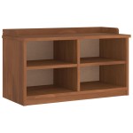 vidaXL Bancă pentru hol „SANDNES” 87x40x50 cm din lemn masiv de pin