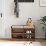 vidaXL Bancă pentru hol „SANDNES” 87x40x50 cm din lemn masiv de pin