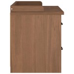 vidaXL Bancă pentru hol „SANDNES” 87x40x50 cm din lemn masiv de pin