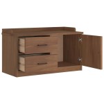 vidaXL Bancă pentru hol „SANDNES” 87x40x50 cm din lemn masiv de pin