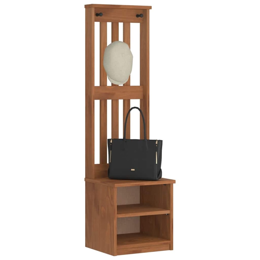 vidaXL Arborele „SANDNES” 45x40x159,5 cm din lemn masiv de pin