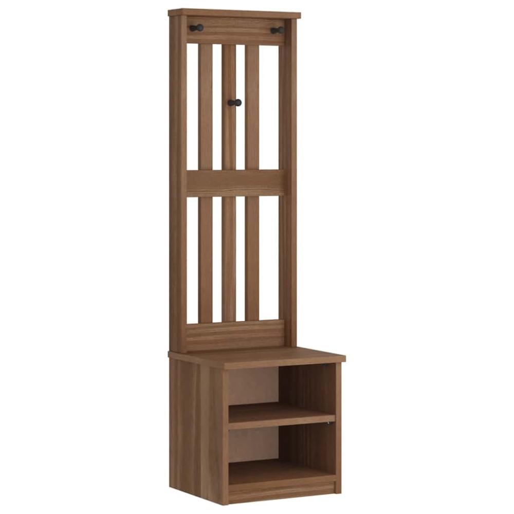 vidaXL Arborele „SANDNES” 45x40x159,5 cm din lemn masiv de pin