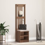 vidaXL Arborele „SANDNES” 45x40x159,5 cm din lemn masiv de pin vidaXL Arborele „SANDNES” 45x40x159,5 cm din lemn masiv de pin