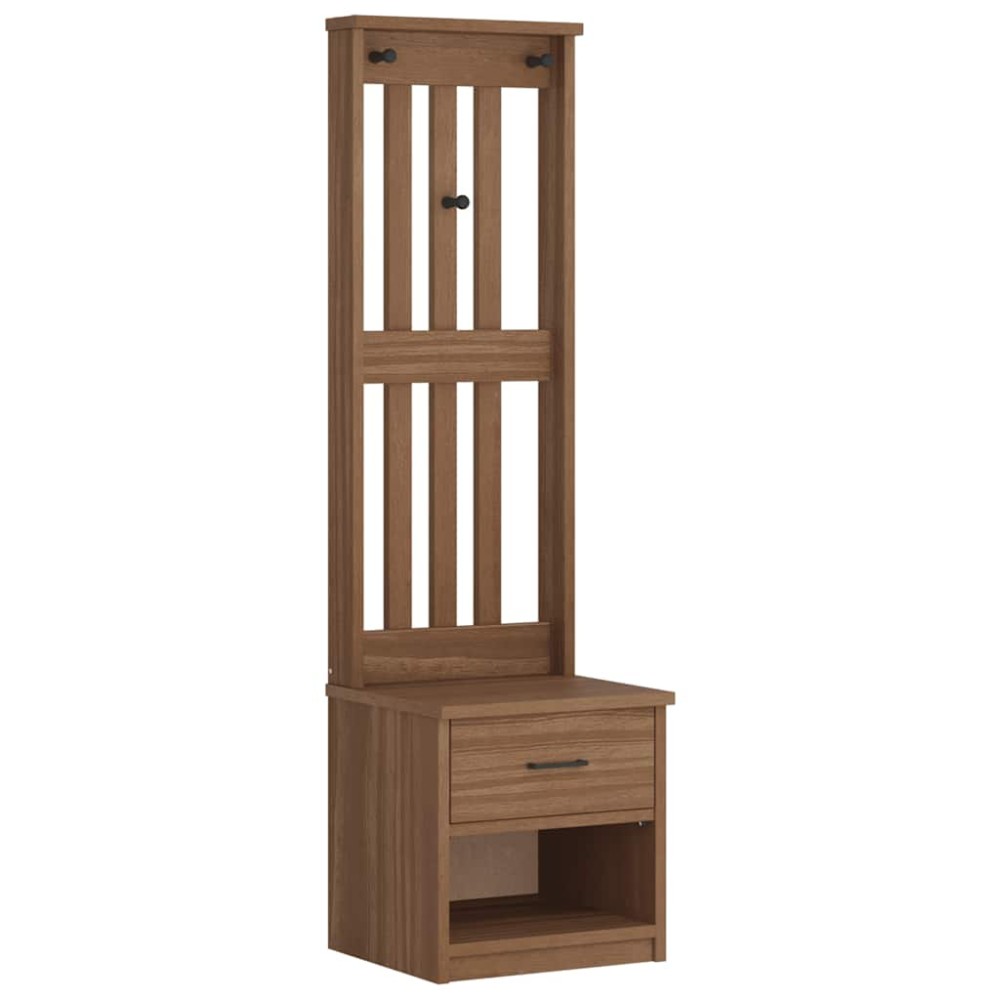 vidaXL Arborele „SANDNES” 45x40x159,5 cm din lemn masiv de pin