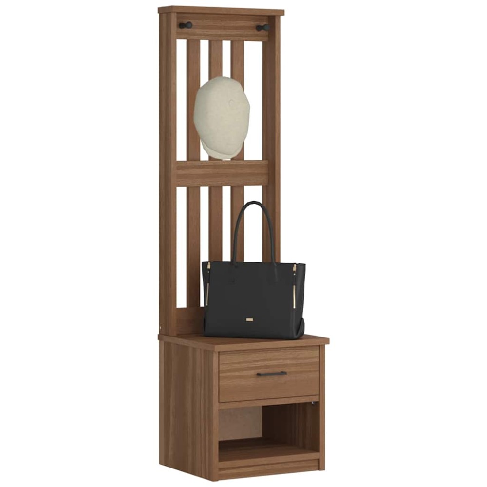 vidaXL Arborele „SANDNES” 45x40x159,5 cm din lemn masiv de pin