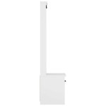 vidaXL Arborele „SANDNES” alb 45x40x159,5 cm lemn masiv de pin vidaXL Arborele „SANDNES” alb 45x40x159,5 cm lemn masiv de pin
