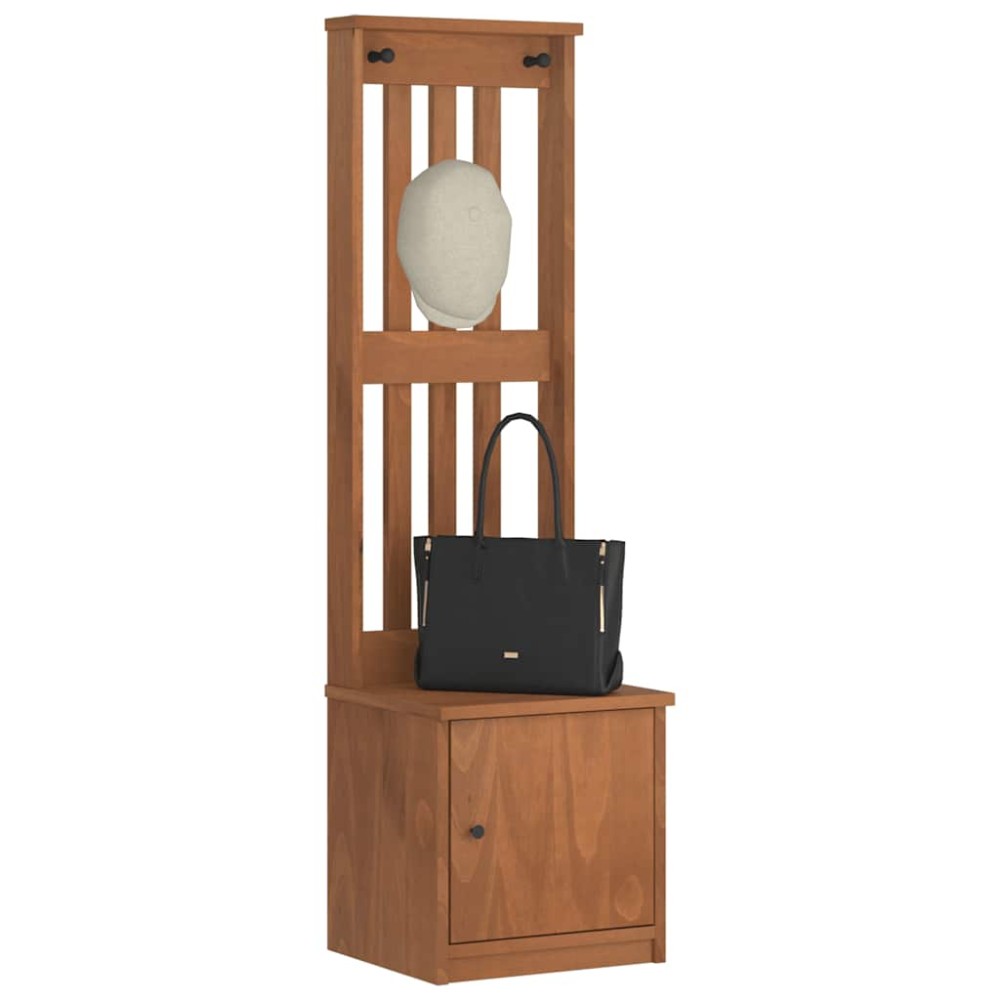 vidaXL Arborele „SANDNES” 45x40x159,5 cm din lemn masiv de pin