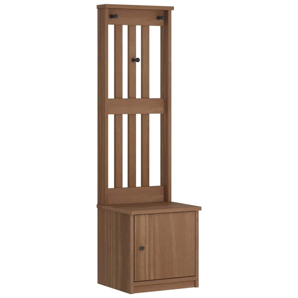 vidaXL Arborele „SANDNES” 45x40x159,5 cm din lemn masiv de pin