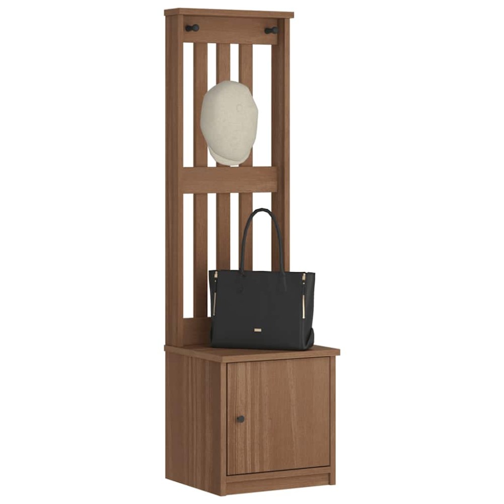 vidaXL Arborele „SANDNES” 45x40x159,5 cm din lemn masiv de pin