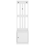 vidaXL Arborele „SANDNES” alb 45x40x159,5 cm lemn masiv de pin vidaXL Arborele „SANDNES” alb 45x40x159,5 cm lemn masiv de pin