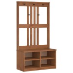 vidaXL Arborele „SANDNES” 87x40x159,5 cm din lemn masiv de pin vidaXL Arborele „SANDNES” 87x40x159,5 cm din lemn masiv de pin