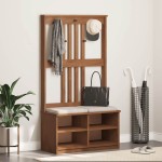 vidaXL Arborele „SANDNES” 87x40x159,5 cm din lemn masiv de pin vidaXL Arborele „SANDNES” 87x40x159,5 cm din lemn masiv de pin