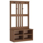 vidaXL Arborele „SANDNES” 87x40x159,5 cm din lemn masiv de pin vidaXL Arborele „SANDNES” 87x40x159,5 cm din lemn masiv de pin