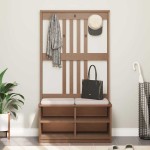 vidaXL Arborele „SANDNES” 87x40x159,5 cm din lemn masiv de pin vidaXL Arborele „SANDNES” 87x40x159,5 cm din lemn masiv de pin