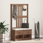 vidaXL Arborele „SANDNES” 87x40x159,5 cm din lemn masiv de pin vidaXL Arborele „SANDNES” 87x40x159,5 cm din lemn masiv de pin