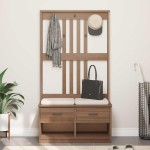 vidaXL Arborele „SANDNES” 87x40x159,5 cm din lemn masiv de pin vidaXL Arborele „SANDNES” 87x40x159,5 cm din lemn masiv de pin