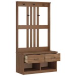 vidaXL Arborele „SANDNES” 87x40x159,5 cm din lemn masiv de pin vidaXL Arborele „SANDNES” 87x40x159,5 cm din lemn masiv de pin