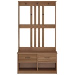 vidaXL Arborele „SANDNES” 87x40x159,5 cm din lemn masiv de pin vidaXL Arborele „SANDNES” 87x40x159,5 cm din lemn masiv de pin