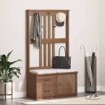 vidaXL Arborele „SANDNES” 87x40x159,5 cm din lemn masiv de pin vidaXL Arborele „SANDNES” 87x40x159,5 cm din lemn masiv de pin