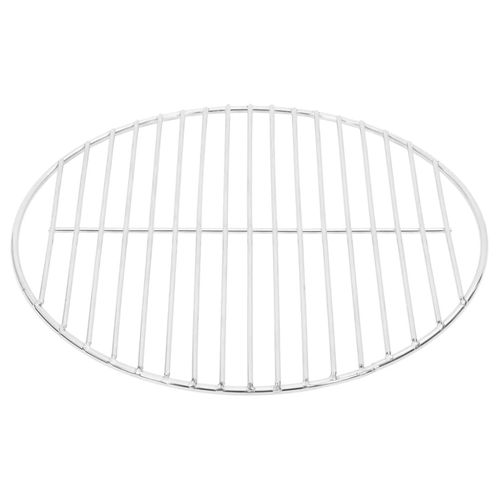 vidaXL Grill pentru grătar rotund, Ø34,5 cm, oțel inoxidabil 304