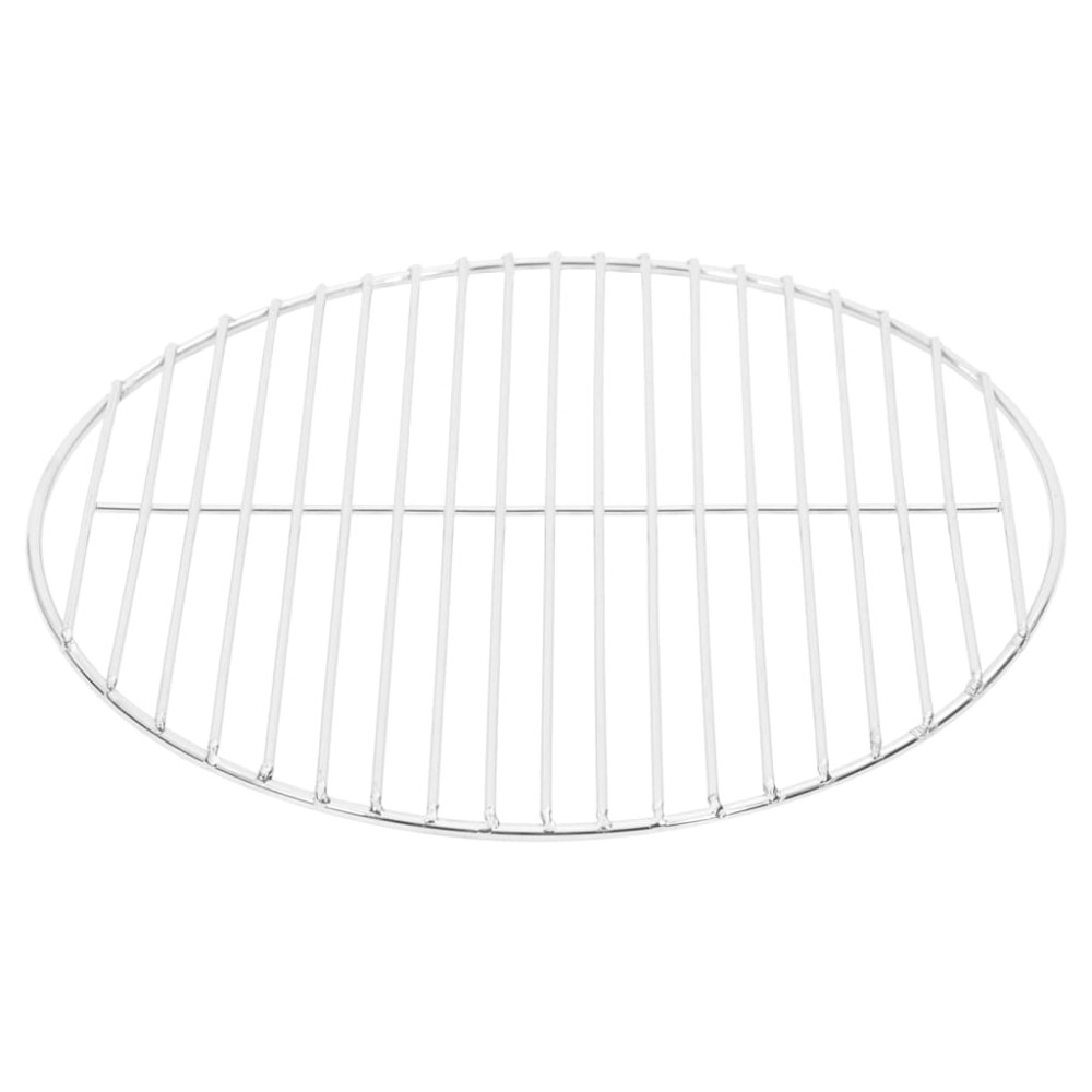 vidaXL Grill pentru grătar rotund, Ø37 cm, oțel inoxidabil 304