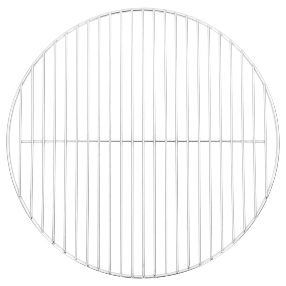 vidaXL Grill pentru grătar rotund, Ø44,5 cm, oțel inoxidabil 304