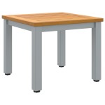 vidaXL Masă laterală de grădină 45x45x38 cm Lemn solid de acacia