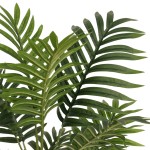 vidaXL Palmier artificial cu 3 trunchiuri, verde, 85 cm, PP vidaXL Palmier artificial cu 3 trunchiuri, verde, 85 cm, PP