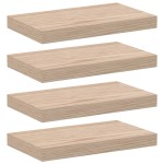 vidaXL Rafturi plutitoare, 4 buc., 40x23,5x4 cm, lemn prelucrat