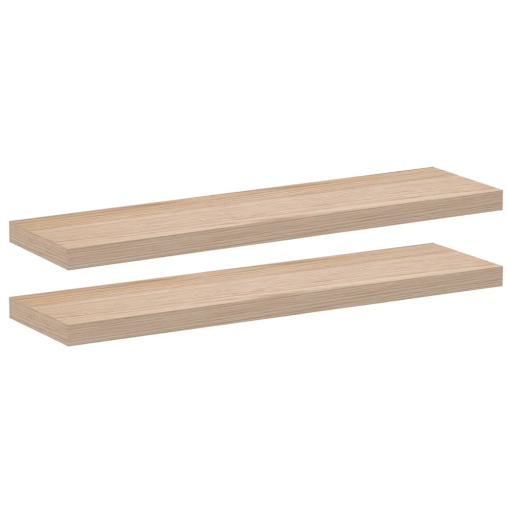 vidaXL Rafturi plutitoare, 2 buc., 90x23,5x4 cm, lemn prelucrat