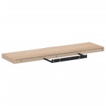 vidaXL Rafturi plutitoare, 2 buc., 90x23,5x4 cm, lemn prelucrat