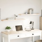 vidaXL Rafturi plutitoare, 2 buc., 110x23,5x4 cm, lemn prelucrat vidaXL Rafturi plutitoare, 2 buc., 110x23,5x4 cm, lemn prelucrat